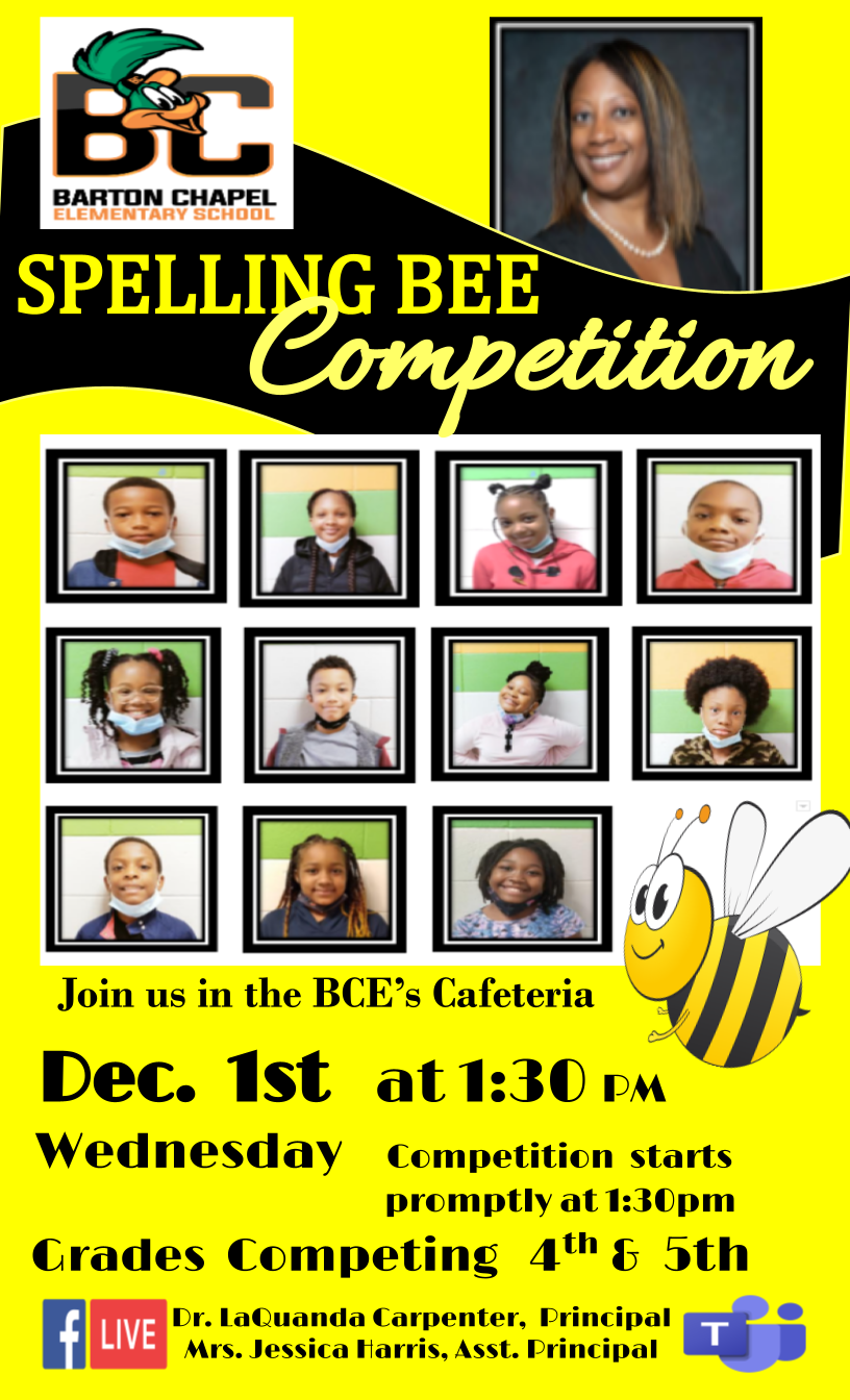 BCE Spelling Bee 2021